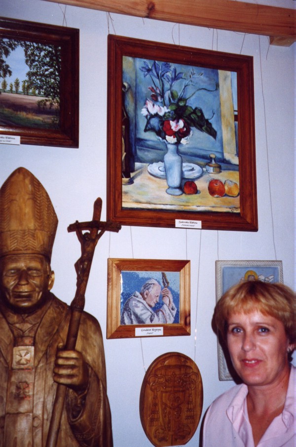 Elbieta Sadowska i jej parce
